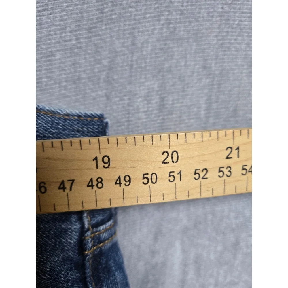 Levis 501 Original Fit Mens Jeans Blue Denim Button Fly 38x30 Regular Straight